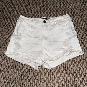 White Denim Women's Shorts